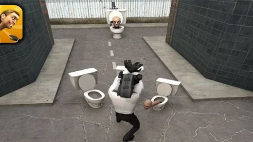 Toilet Fight Open World Взлом [Мод много чипов и денег v.1.1.5]