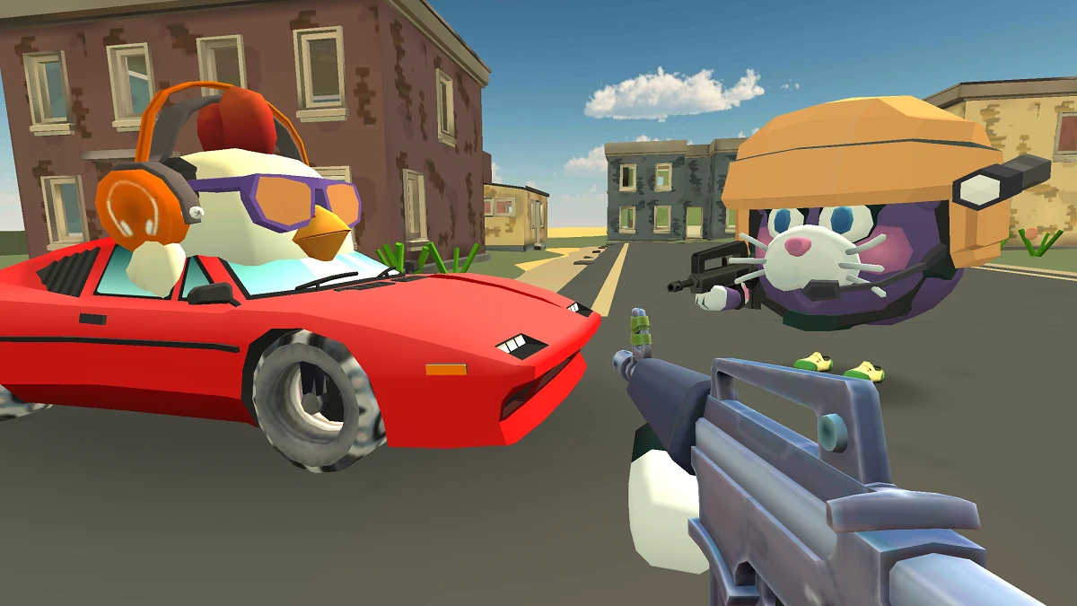 Читы на Chicken Gun 3.6.0 Взлом Много денег-03
